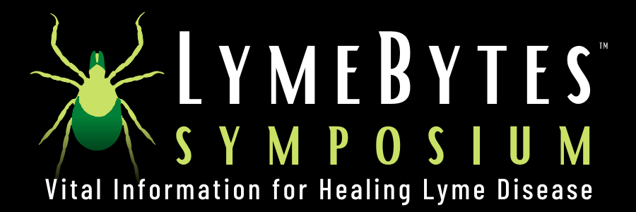 FINAL v04 Horizontal Dark Background LymeBytes Symposium Logo 